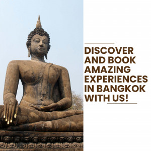 Bangkok Buddha And Travel Promotion Artwork For Threads