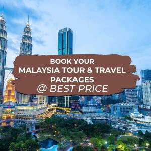 Petronas Towers in Kuala Lumpur with travel package promotion
