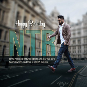 Happy Birthday NTR Design For X