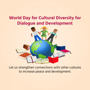 World Day For Cultural Diversity Promotional Banner For Facebook