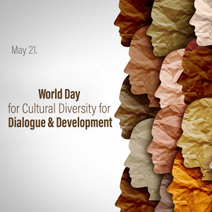 World Day For Cultural Diversity For Dialogue & Development Image For WhatsApp