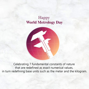 Happy World Metrology Day Branding Post For Threads
