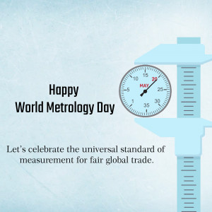 Happy World Metrology Day Artwork For LinkedIn