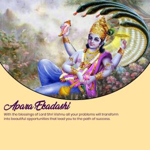 Apara Ekadashi Graphic For Google Business Profile
