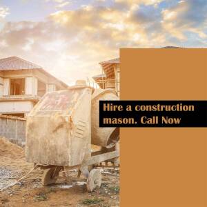 Construction Mason Services Branding Post For Pinterest