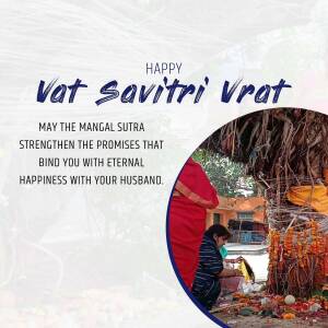 Happy Vat Savitri Vrat Post For Google Business Profile