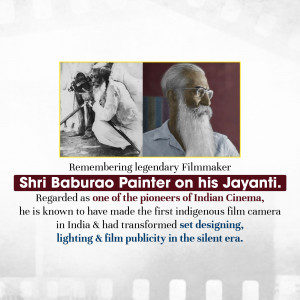 Remembering Baburao Painter Social Media Post For Facebook