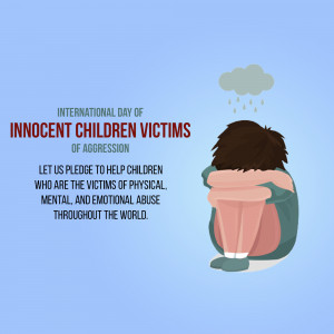 International Day Of Innocent Children Victims Of Aggression Image For Telegram