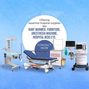 Essential Hospital Supplies Social Media Post For LinkedIn