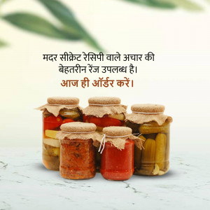 Assortment of homemade pickle jars with colorful contents