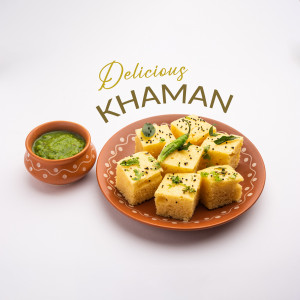 Delicious Khaman Poster For WhatsApp