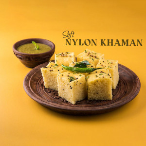 Soft Nylon Khaman - Gujarati Snack Branding Post For Instagram