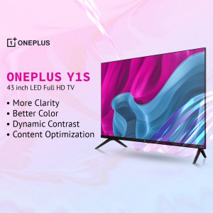 OnePlus Y1S 43 inch LED Full HD TV advertisement