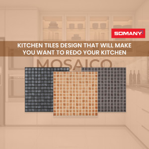 Somany kitchen tiles mosaic design in various colors