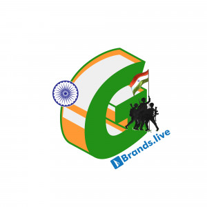 G20 India Summit logo with the letter G and Indian flag colors
