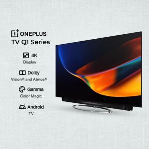OnePlus TV Q1 Series 4K Smart TV with Dolby Vision and Atmos