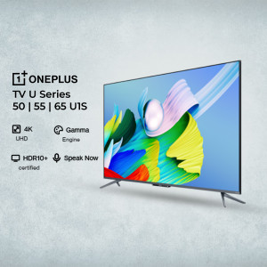 OnePlus U Series Smart TV with vibrant display