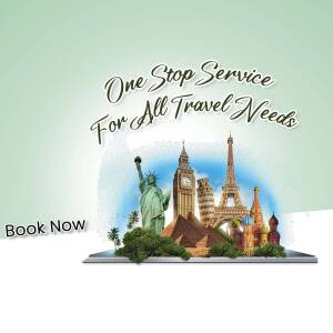Travel destinations collage with Statue of Liberty, Eiffel Tower, Big Ben, and more.