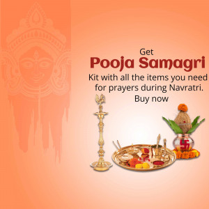 Navratri Pooja Samagri Kit Artwork For X