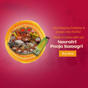 Navratri Pooja Samagri Offer Image For Twitter
