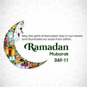 Ramadan Mubarak Greeting Advertisement For Facebook
