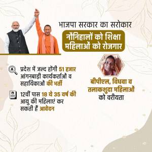 UP Government Recruitment Drive Advertisement For Telegram