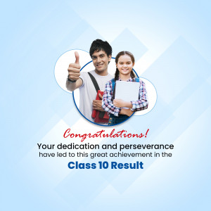 Image of a student and a teacher celebrating a Class 10 result