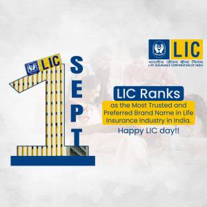 LIC Ranks #1 Image For LinkedIn
