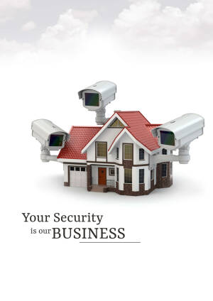 Home Security System Banner For Twitter
