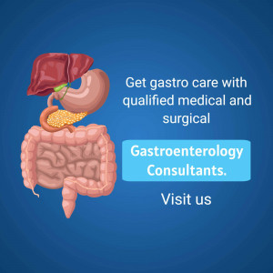 Gastroenterology Care Business Poster For Telegram