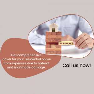 Home Insurance Protection Advertisement For Telegram