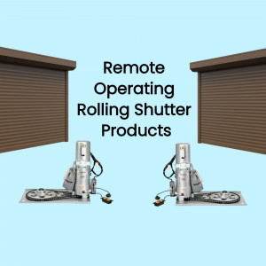 Remote Operating Rolling Shutter Products Design For Threads