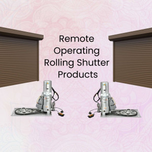 Remote Operating Rolling Shutter Products Banner For LinkedIn