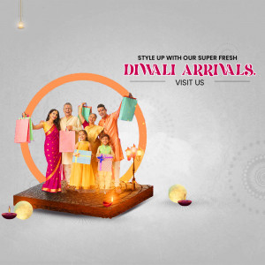 Diwali Arrivals - Festive Shopping Image For Pinterest
