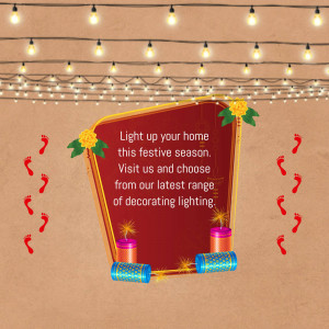 Decorative lighting promotion for the festive season