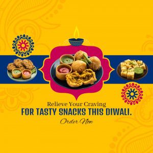 Diwali Snacks Offer Image For Telegram