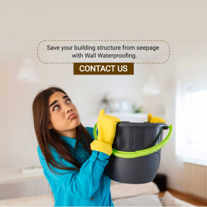 Wall Waterproofing - Protect Your Home Marketing Image For Telegram