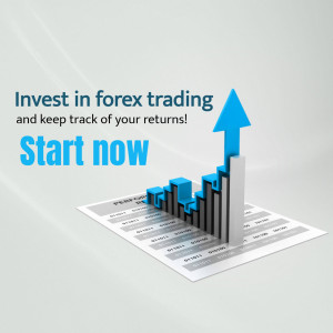 Forex Trading Investment Promotional Banner For Google Business Profile