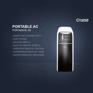 Cruise PortaCool 3S Portable Air Conditioner with Smart WiFi Connectivity