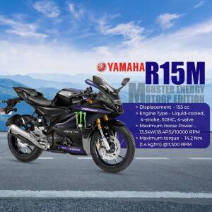 Yamaha R15M Monster Energy Edition motorcycle