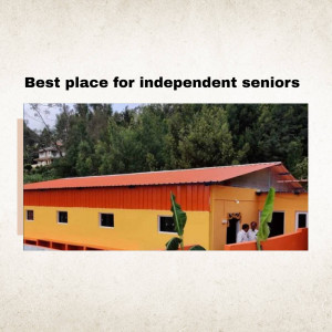 Independent Senior Living Facility Promotional Banner For LinkedIn