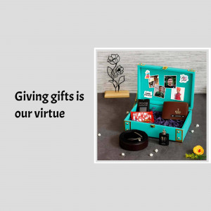Personalized Gift Box Post For LinkedIn