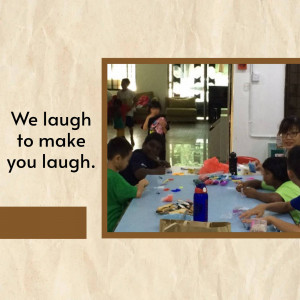 Kids Crafting And Laughing Image For Threads