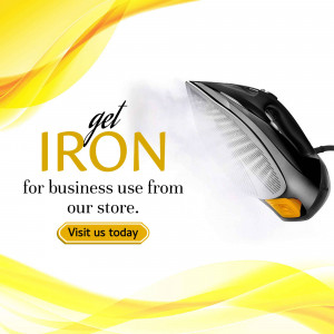 Iron For Business Use Branding Post For Twitter