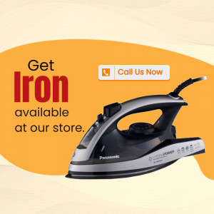 Panasonic Iron - Get Yours Today! Poster For Threads