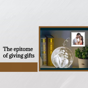 Personalized Crystal Photo Gift Artwork For X