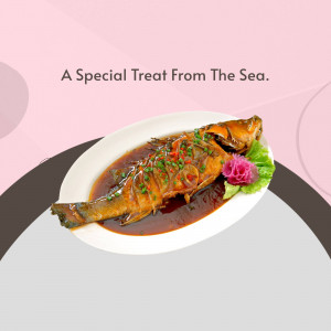 Sweet And Sour Fish Social Media Post For Instagram