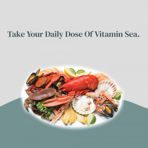 Vitamin Sea Seafood Platter Flyer For Facebook