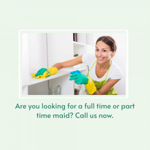 Professional Maid Service Image For Telegram