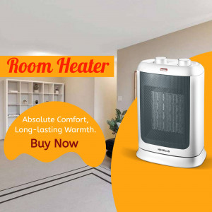 Havells Room Heater - Stay Warm This Winter Promotional Banner For X